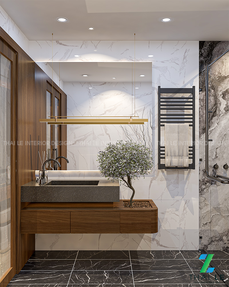 Thiết kế nội thất căn hộ Stella Residence Q.5 -135m2